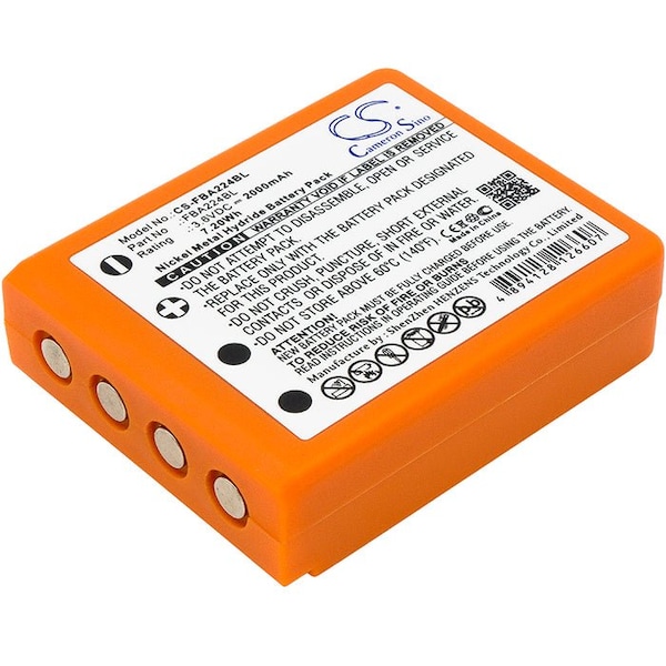 Bsc Preferred HBC Radiomatic Micron Radiomatic Micron Radiomatic 2000mAh Orange Control Repl. Battery CS-FBA224BL - main